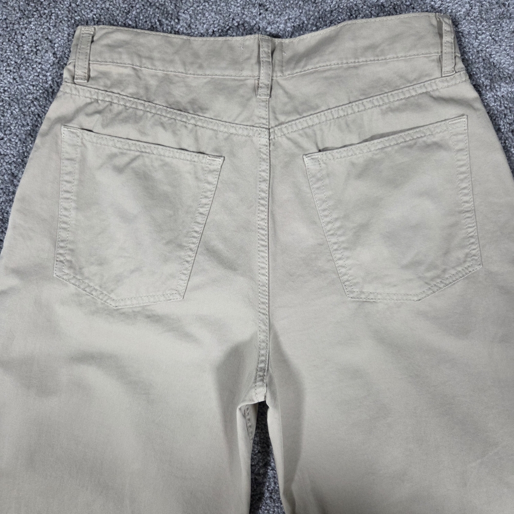 Anine Bing Briley Wide Leg Pants Oatmeal Size 29 - Picture 8 of 11